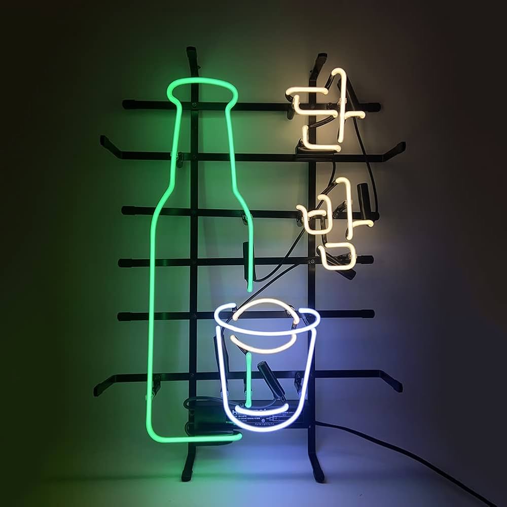 Amazon | ハングル ネオンサイン 단밤 KOREAN NEON SIGN